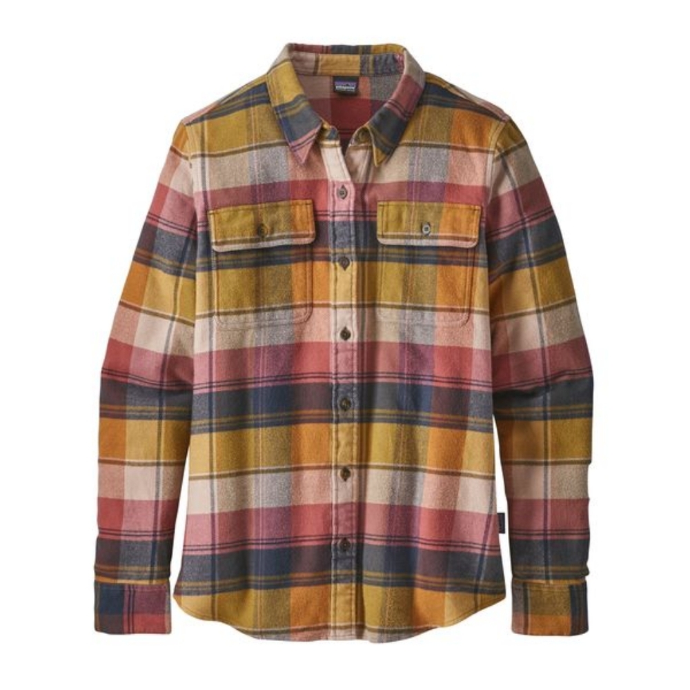 Patagonia Fjord flannel kiln pink size small